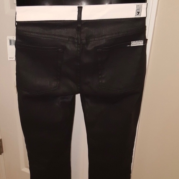 7 For All Mankind Women's Sportif Crop Jean Sz 28 - Picture 5 of 9